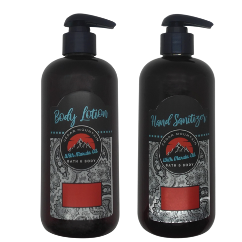 Cedar Mountain Eternal Beauty Scented Marula Oil Body Lotion and Hand
