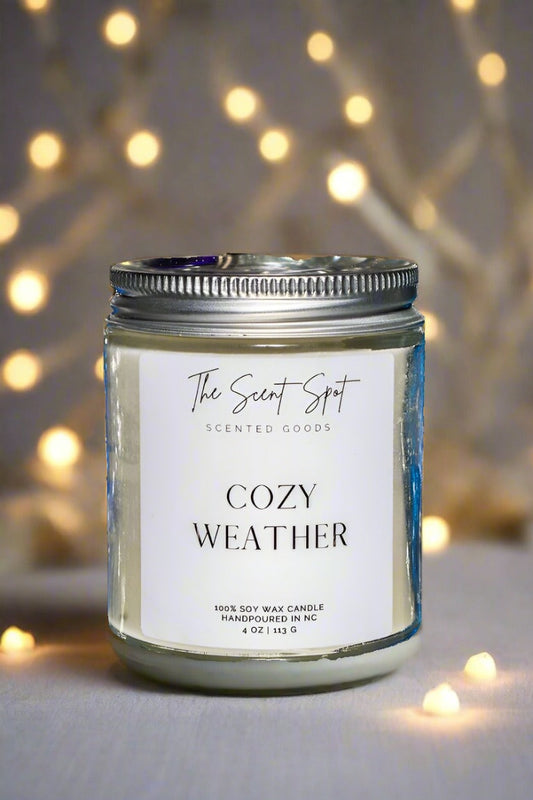 Cozy Weather Candle - decor for Ramdan and eid
