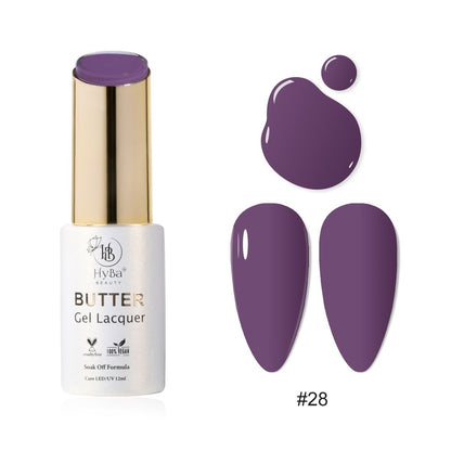 BUTTER Gel Polish SERIES Collection 3 (Colors #021-#030) - Free Top & Base
