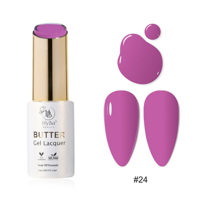 BUTTER Gel Polish SERIES Collection 3 (Colors #021-#030) - Free Top & Base