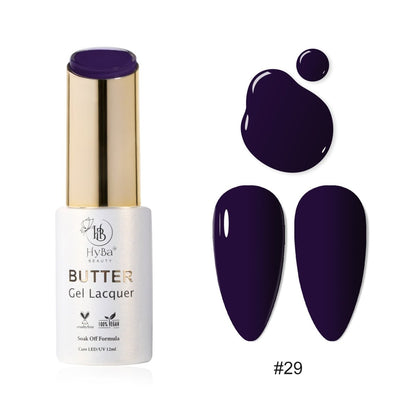 BUTTER Gel Polish SERIES Collection 3 (Colors #021-#030) - Free Top & Base