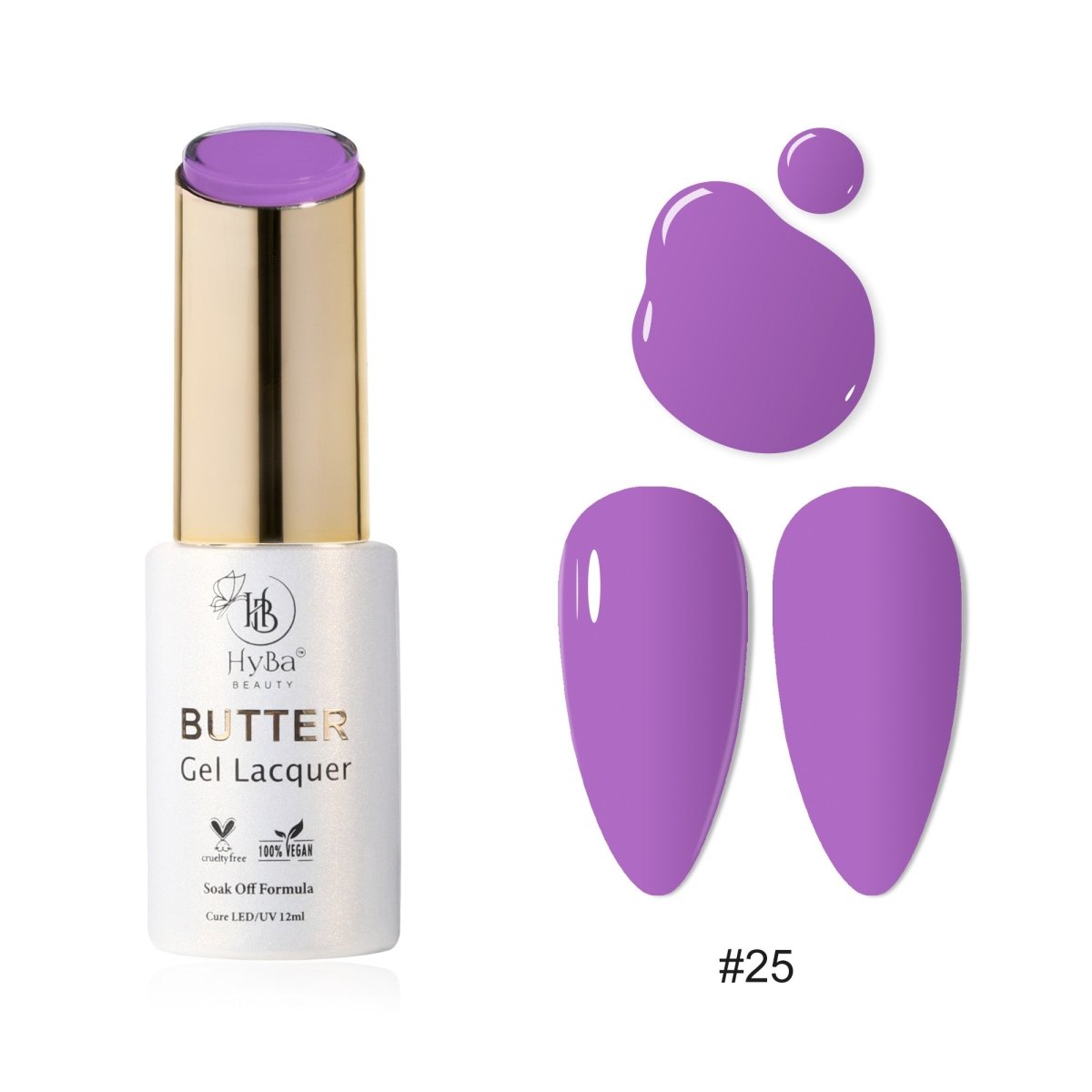 BUTTER Gel Polish SERIES Collection 3 (Colors #021-#030) - Free Top & Base